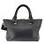 Chloé Borsa a Mano Chloe Bailey in Pelle 2 in 1 Nero Beige Oro Auth am9201 D'oro - vista 2