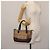 Sac fourre-tout en toile Nova Check Burberry Beige Or Auth 147419 Doré - vue 21