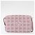 CHANEL Nuovo astuccio da viaggio in nylon 2 pezzi Rosa Nero CC Auth bs31272 - vista 3
