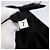 PRADA Borsa a mano in nylon plastico Nero Argento Auth 146727 - vista 11