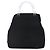 PRADA Borsa a mano in nylon plastico Nero Argento Auth 146727 - vista 13