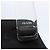 PRADA Borsa a mano in nylon plastico Nero Argento Auth 146727 - vista 19