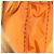 Zaino Valentino Studs in nylon e pelle beige arancione Auth BA6887 - vista 12