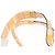 Zaino Valentino Studs in nylon e pelle beige arancione Auth BA6887 - vista 14