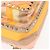 Zaino Valentino Studs in nylon e pelle beige arancione Auth BA6887 - vista 15