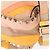 Zaino Valentino Studs in nylon e pelle beige arancione Auth BA6887 - vista 18