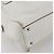 Borsa Tote Gancini Marissa in pelle bianca e argento di Salvatore Ferragamo Auth bs30082 - vista 14
