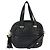 BALLY Borsa a mano in pelle 2 vie Nero Oro Auth BA7024 D'oro