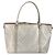 Borsa tote GG Implementation Gucci Argento 197953 Auth 146574 - vista 2