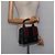 Borsa a mano in pelle GUCCI Bamboo Sherry Line blu navy rosso oro Auth SW1701 D'oro - vista 20