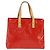 LOUIS VUITTON Borsa a Mano Monogram Vernis Reade PM Rossa M91088 LV Auth BA7208 Rosso - vista 13