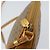 Gucci Borsa Micro GG Supreme in pelle PVC marrone e oro 007 084 0094 Auth BA7247 D'oro - vista 10
