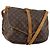 LOUIS VUITTON Borsa a Spalla Monogram Saumur 35 M42254 LV Auth fm4858 Monogramma
