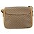 Gucci Borsa a spalla Micro GG Supreme in PVC Beige Oro Auth 149983 D'oro - vista 2