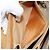 Gucci Borsa a spalla Micro GG Supreme in PVC Beige Oro Auth 149983 D'oro - vista 24