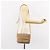 Gucci Borsa a spalla Micro GG Supreme in PVC Beige Oro Auth 149983 D'oro - vista 27