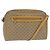 Gucci Borsa a Spalla Micro GG Supreme PVC Beige Oro 007 39 0014 Auth BA7243 D'oro