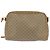 Gucci Borsa a Spalla Micro GG Supreme PVC Beige Oro 007 39 0014 Auth BA7243 D'oro - vista 2