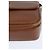 Autre Marque Borsa a spalla in pelle marrone con motivo Nova Check di Burberrys, oro, Auth bs30445 D'oro - vista 14