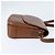 Autre Marque Borsa a spalla in pelle marrone con motivo Nova Check di Burberrys, oro, Auth bs30445 D'oro - vista 4