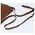 Autre Marque Borsa a spalla in pelle marrone con motivo Nova Check di Burberrys, oro, Auth bs30445 D'oro - vista 7