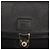 Autre Marque Borsa a mano Burberry in pelle nera e oro Auth bs30344 Nero D'oro - vista 14