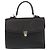Autre Marque Borsa a mano Burberry in pelle nera e oro Auth bs30344 Nero D'oro - vista 2