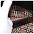 Autre Marque Borsa a mano Burberry in pelle nera e oro Auth bs30344 Nero D'oro - vista 20