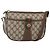 Borsa Gucci GG Supreme Web Sherry Line PVC Beige Oro 89 02 032 Auth ki6150 D'oro