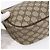Borsa Gucci GG Supreme Web Sherry Line PVC Beige Oro 89 02 032 Auth ki6150 D'oro - vista 13