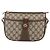 Borsa Gucci GG Supreme Web Sherry Line PVC Beige Oro 89 02 032 Auth ki6150 D'oro - vista 2