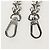 LOUIS VUITTON Cadena de Metal Plata LV Auth 141725M - vista 2