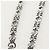 LOUIS VUITTON Cadena de Metal Plata LV Auth 141725M - vista 7