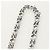 LOUIS VUITTON Cadena de Metal Plata LV Auth 141725M - vista 8
