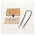 LOUIS VUITTON Cadena de Metal Plata LV Auth 141725M - vista 9