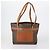 Céline Borsa a Spalla in Tela Macadam CELINE PVC 3 Pezzi Beige Marrone Auth 148968 - vista 2