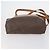 Céline Borsa a Spalla in Tela Macadam CELINE PVC 3 Pezzi Beige Marrone Auth 148968 - vista 7
