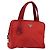 PRADA Sac à main en nylon rouge argent Auth ep11558 Argenté