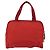 PRADA Sac à main en nylon rouge argent Auth ep11558 Argenté - vue 3