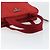 PRADA Sac à main en nylon rouge argent Auth ep11558 Argenté - vue 7
