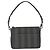 Pequin Borsa a Spalla in Tela Pecan FENDI PVC Nero Marrone Auth 150756 - vista 2