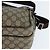 Gucci Borsa a spalla GG Supreme in PVC marrone argento Auth bs30401 - vista 11