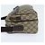 Gucci Borsa a spalla GG Supreme in PVC marrone argento Auth bs30401 - vista 4