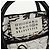 Autre Marque Borsa a mano con catena in pelle 2 in 1 Maison Margiela Bianco Nero Argento Auth 128505M - vista 18