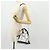 Autre Marque Borsa a mano con catena in pelle 2 in 1 Maison Margiela Bianco Nero Argento Auth 128505M - vista 24