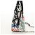 Autre Marque Borsa a mano con catena in pelle 2 in 1 Maison Margiela Bianco Nero Argento Auth 128505M - vista 5