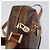 Céline Borsa a Spalla in Tela Macadam CELINE in Pelle PVC Marrone Oro Auth ep11508 D'oro - vista 16