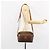 Céline Borsa a Spalla in Tela Macadam CELINE in Pelle PVC Marrone Oro Auth ep11508 D'oro - vista 23