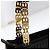 BALLY Borsa a Spalla Trapuntata in Pelle Nera e Oro Auth 153353 Nero D'oro - vista 9