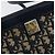 Borsa a Spalla in Tela Trotter Christian Dior Blu Navy Oro Auth ep11547 D'oro - vista 14